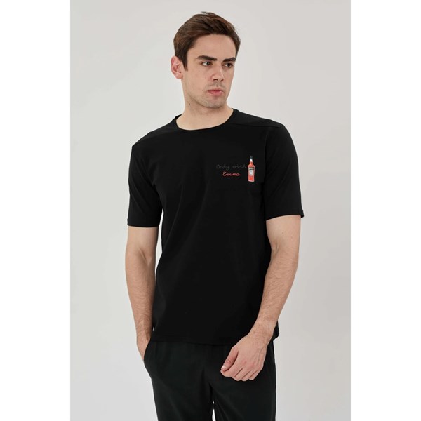 Erkek T-shirt EXUMA ERKEK BASKILI T-SHIRT Ürün Kodu: 1412044-010