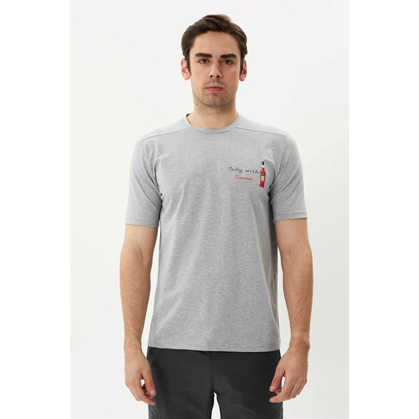Erkek T-shirt EXUMA ERKEK BASKILI T-SHIRT Ürün Kodu: 1412044-057