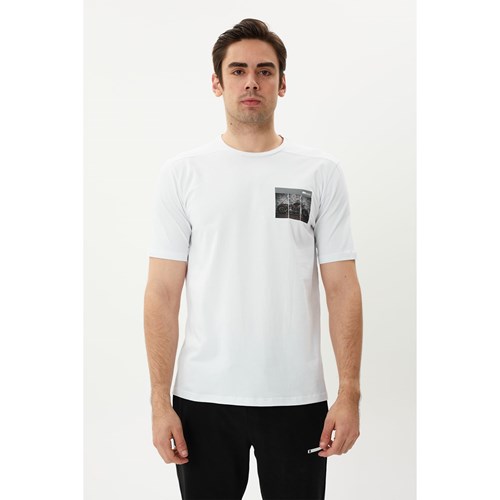 Erkek T-shirt BASKILI BASİNG T-SHIRT M Ürün Kodu: 1412072-100