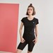 Carmen Kadın Logolu Basic  Tshirt