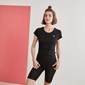 Carmen Kadın Logolu Basic  Tshirt