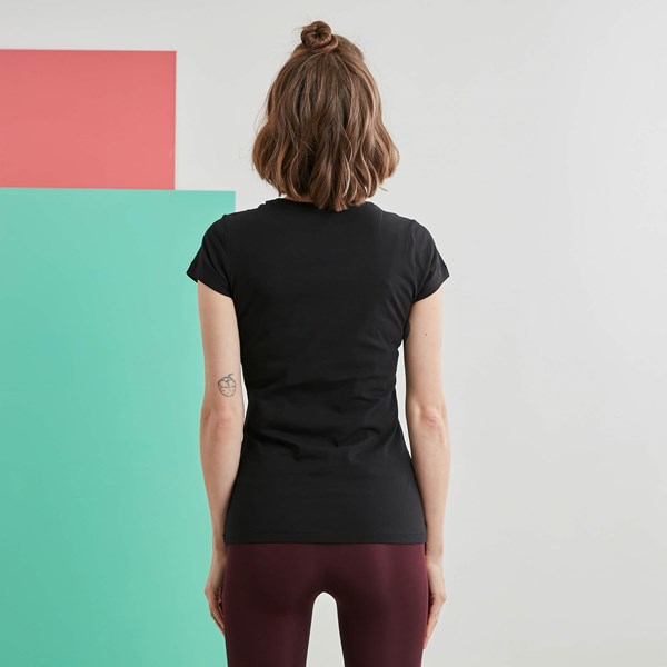 Kadın T-shirt Barbara Kadın Make İt Baskılı  Tshirt Ürün Kodu: 20206003-2001