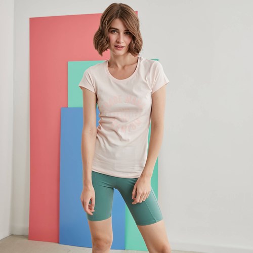 Kadın T-shirt Susan Kadın Baskılı  Tshirt Ürün Kodu: 20206009-1050