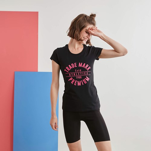 Kadın T-shirt Susan Kadın Baskılı  Tshirt Ürün Kodu: 20206009-2001