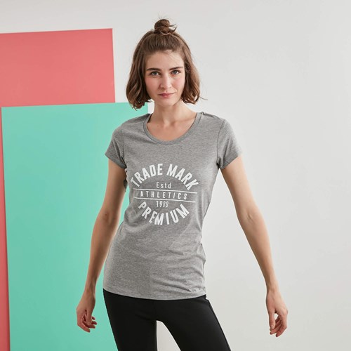 Kadın T-shirt Susan Kadın Baskılı  Tshirt Ürün Kodu: 20206009-2009