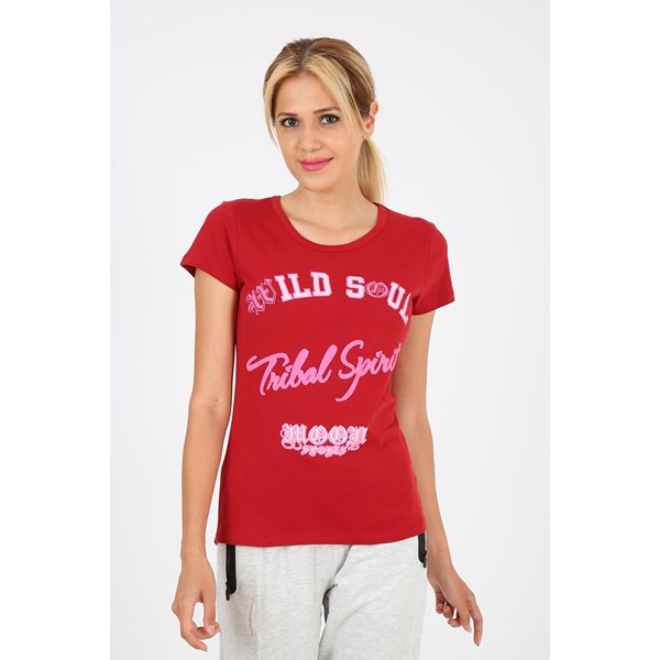 Kadın T-shirt Sofia Kadın Baskılı  Tshirt Ürün Kodu: 211206021-3001