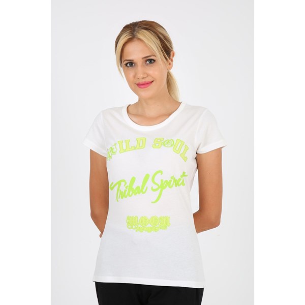 Kadın T-shirt Sofia Kadın Baskılı  Tshirt Ürün Kodu: 211206021-ECR