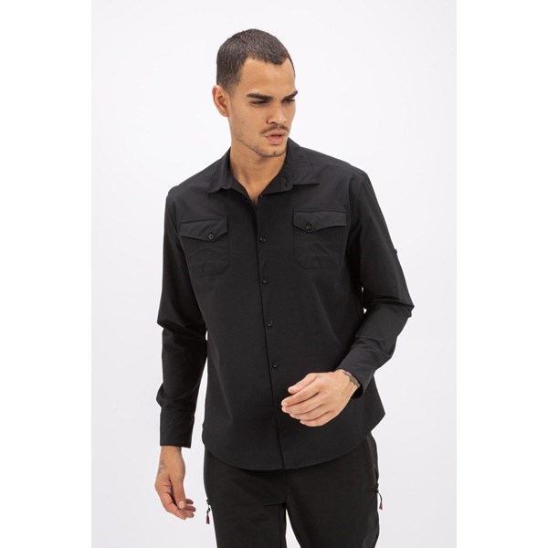 Erkek T-shirt EXUMA KUMBET MODELİ- OUTDOOR SHIRTS M Ürün Kodu: 2117009-010