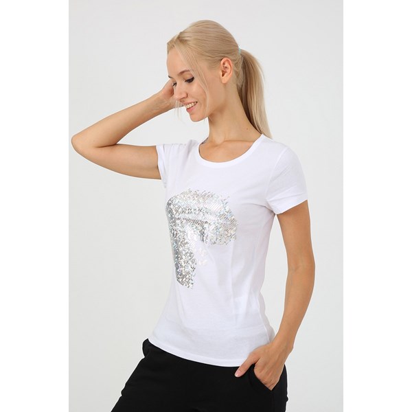 Kadın T-shirt Yalla Kadın  Tshirt Ürün Kodu: 21206002-101