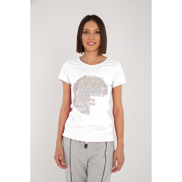 Kadın T-shirt Yalla Kadın  Tshirt Ürün Kodu: 21206002-6743