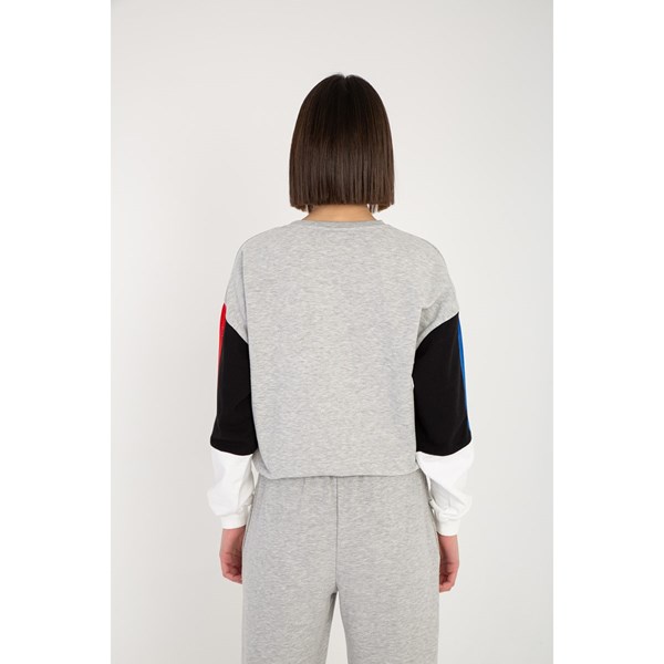 Kadın Sweatshirt Tiffany Kadın Baskılı  Sweatshirt Ürün Kodu: 21217001-GRM