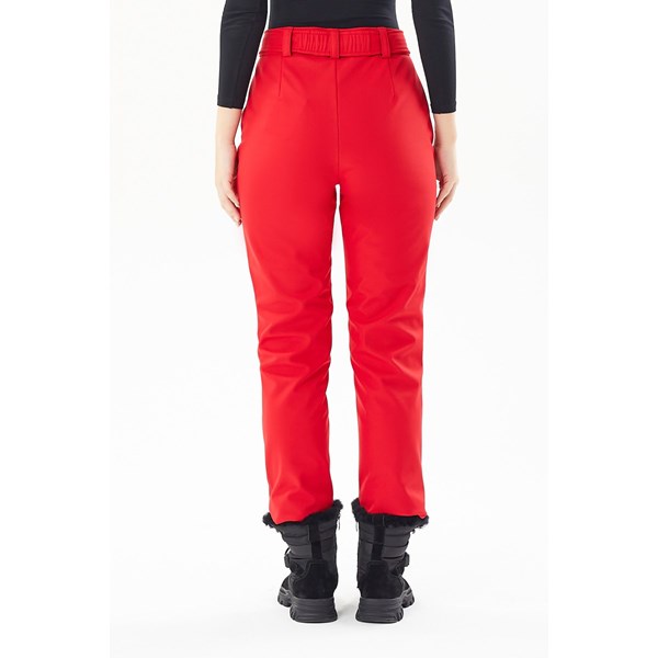 Kadın Pantalon EXUMA KADIN SOFTHELL PANT Ürün Kodu: 2423026-KIRMIZI