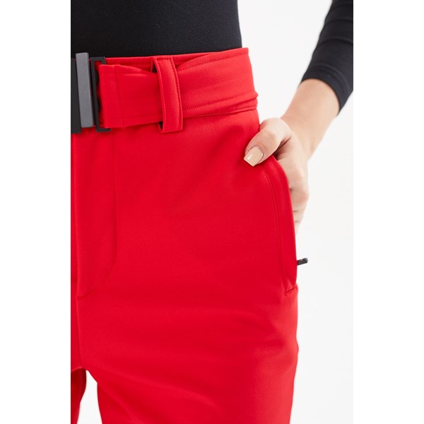 Kadın Pantalon EXUMA KADIN SOFTHELL PANT Ürün Kodu: 2423026-KIRMIZI