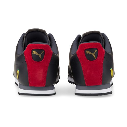 Erkek Günlük Giyim Ayakkabısı Ferrari Roma Via Perf Puma Black-Rosso C Ürün Kodu: 307032-PK01