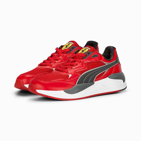 Erkek Günlük Giyim Ayakkabısı Ferrari X-Ray Speed PUMA Black-Rosso Cor Ürün Kodu: 307657-OP02