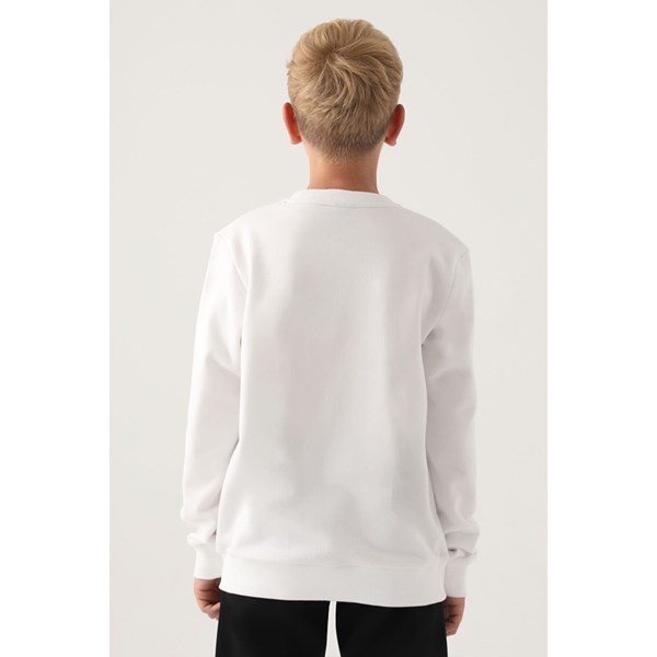 Çocuk Sweatshirt Eşofman Üst-Sweatshirt Ürün Kodu: 321U5YW-KREM