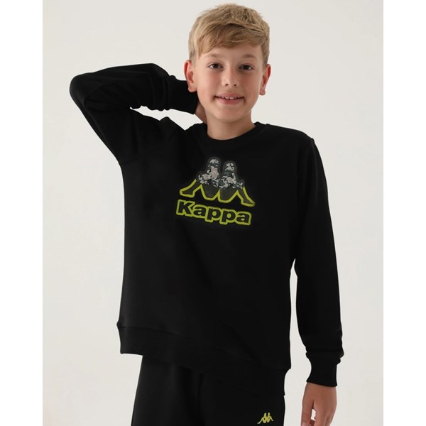 Çocuk Sweatshirt Eşofman Üst-Sweatshirt Ürün Kodu: 321U5YW-siyah