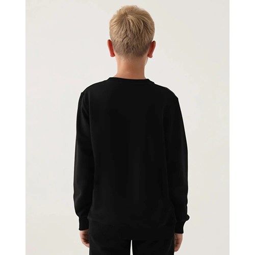 Çocuk Sweatshirt Eşofman Üst-Sweatshirt Ürün Kodu: 321U5YW-siyah