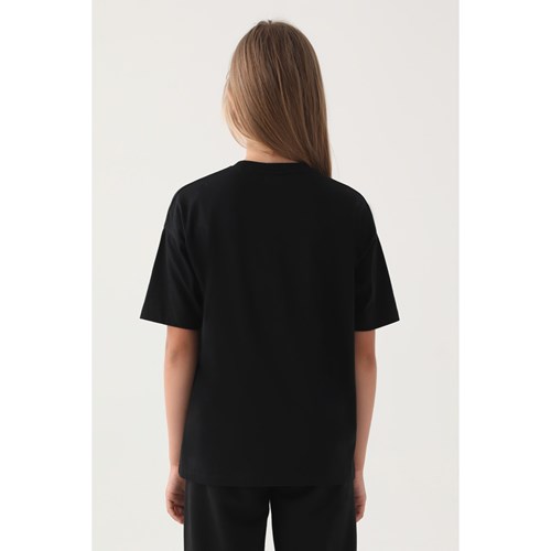 Çocuk T-shirt T-Shirt Ürün Kodu: 331T2RW-siyah