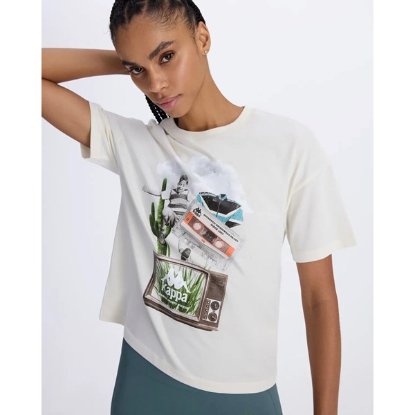Kadın T-shirt AUTHENTIC ALESSI Ürün Kodu: 33217MW-A0FM
