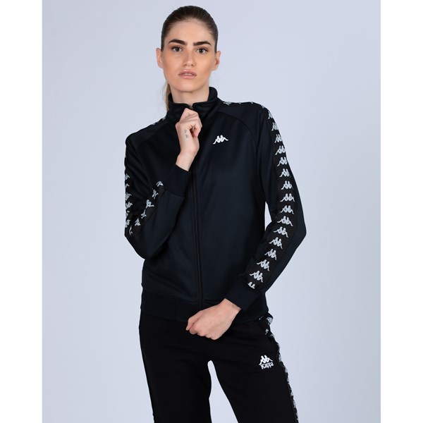 Kadın Sweatshirt Kappa Fermuarlı Eşofman Üstü 222 BANDA WANNISTON SLIM TK Ürün Kodu: 341H5UW-C1BL