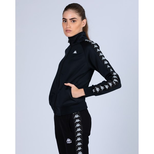 Kadın Sweatshirt Kappa Fermuarlı Eşofman Üstü 222 BANDA WANNISTON SLIM TK Ürün Kodu: 341H5UW-C1BL