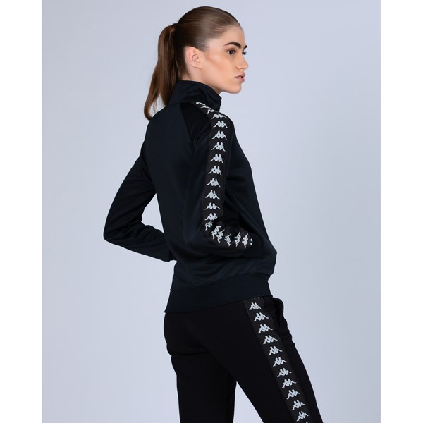 Kadın Sweatshirt Kappa Fermuarlı Eşofman Üstü 222 BANDA WANNISTON SLIM TK Ürün Kodu: 341H5UW-C1BL