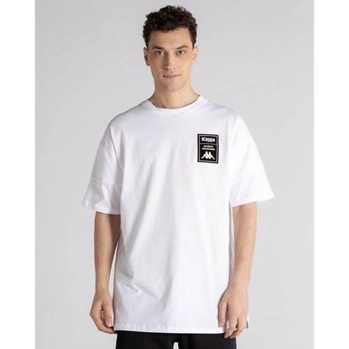 Erkek T-shirt Kappa Erkek Oversize Tshirt AUTHENTIC TECHVILEK TK Ürün Kodu: 341M8QW-K001