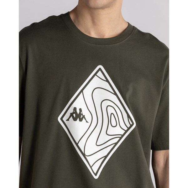 Erkek T-shirt Kappa Erkek Tshirt NIGRAPH TK Ürün Kodu: 341M8SW-D16