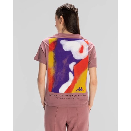 Kadın T-shirt KAPPA AUTHENTIC SHOSHANNA T-SHIRT Ürün Kodu: 341W3GW-KAWGU