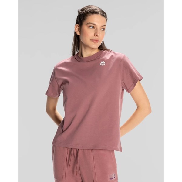 Kadın T-shirt KAPPA AUTHENTIC SHOSHANNA T-SHIRT Ürün Kodu: 341W3GW-KAWGU