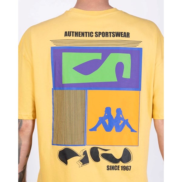 Erkek T-shirt AUTHENTIC GOLDES Ürün Kodu: 34226TW-A21