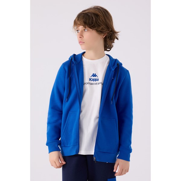 Çocuk Fermuarlı Sweat KAPPA ERKEK ÇOCUK FULLZİP SWEATSHIRT Ürün Kodu: 361W1LW-63
