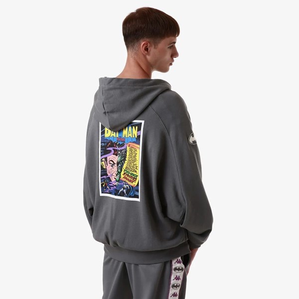 Erkek Kapüsonlu Sweat KAPPA BATMAN AUTHENTIC ZEUS WARNERBROS Ürün Kodu: 371M4VW-K96