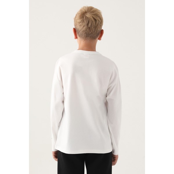 Çocuk T-shirt KAPPA T-Shirt Erkek Çocuk Ürün Kodu: 371U21W-KREM