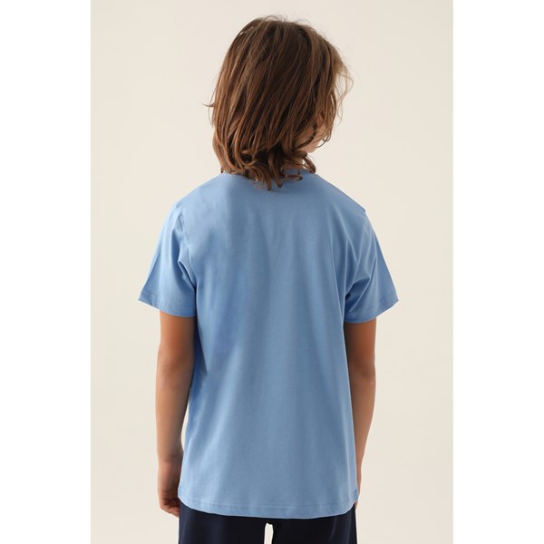Çocuk T-shirt LOGO COLEMAN Ürün Kodu: 381Y8DW-356