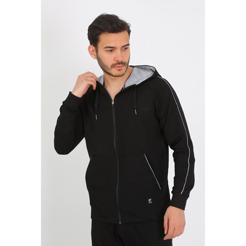 Erkek Sweatshirt Joma Erkek Günlük Kapşonlu Sweatshırt Full Zip Poly.Corner Ürün Kodu: 4241302-001