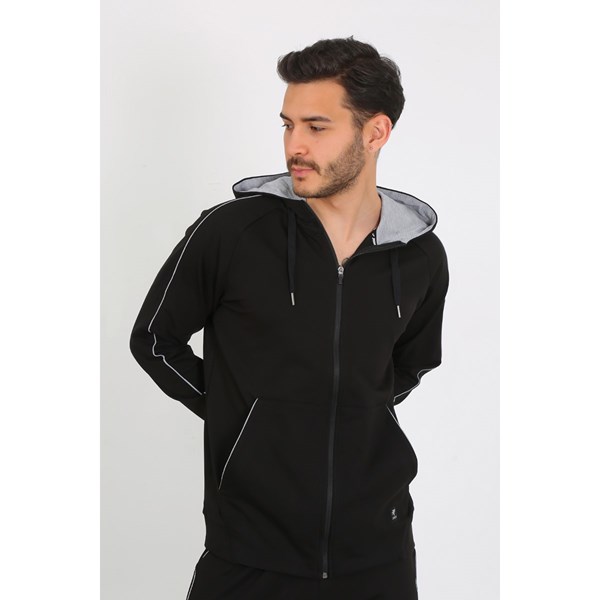 Erkek Sweatshirt Joma Erkek Günlük Kapşonlu Sweatshırt Full Zip Poly.Corner Ürün Kodu: 4241302-001