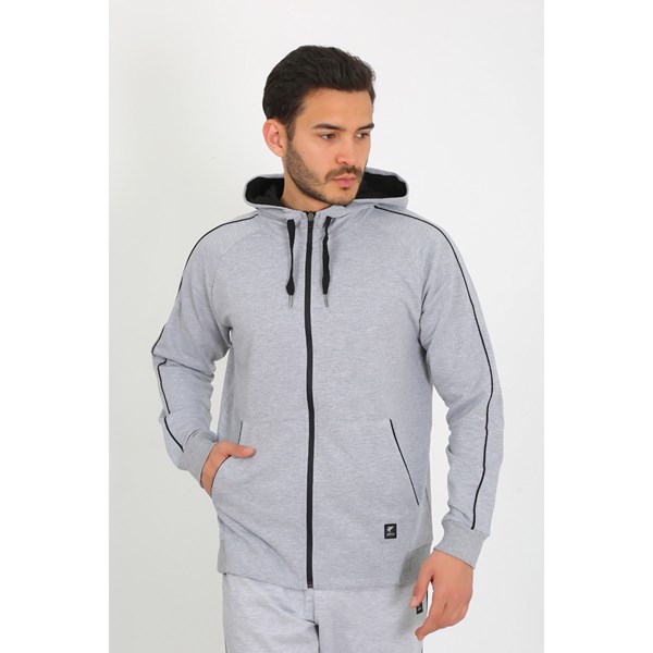 Erkek Sweatshirt Joma Erkek Günlük Kapşonlu Sweatshırt Full Zip Poly.Corner Ürün Kodu: 4241302-041