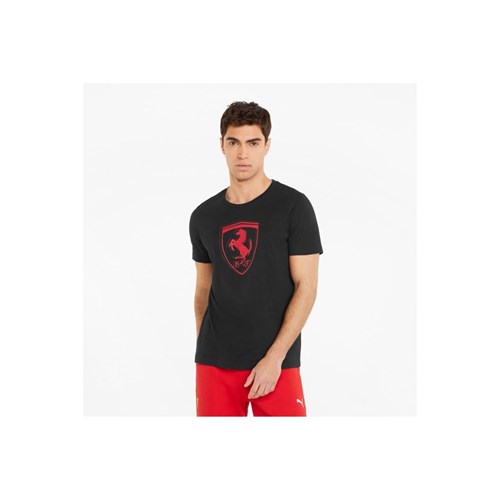 Unisex T-shirt Ferrari Race tonal Big Shield Tee Puma B Ürün Kodu: 533752-01