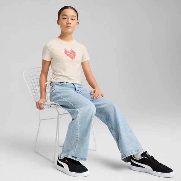 Çocuk T-shirt FLAMING LOVE Knotted Tee Ürün Kodu: 685108-P87