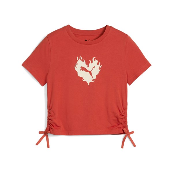Çocuk T-shirt FLAMING LOVE Knotted Tee Ürün Kodu: 685108-PM15