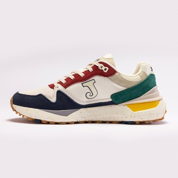 Erkek Günlük Giyim Ayakkabısı C.3080 MEN 2402 BEIGE MARINO ROJO VERDE Ürün Kodu: C3080S2402-188