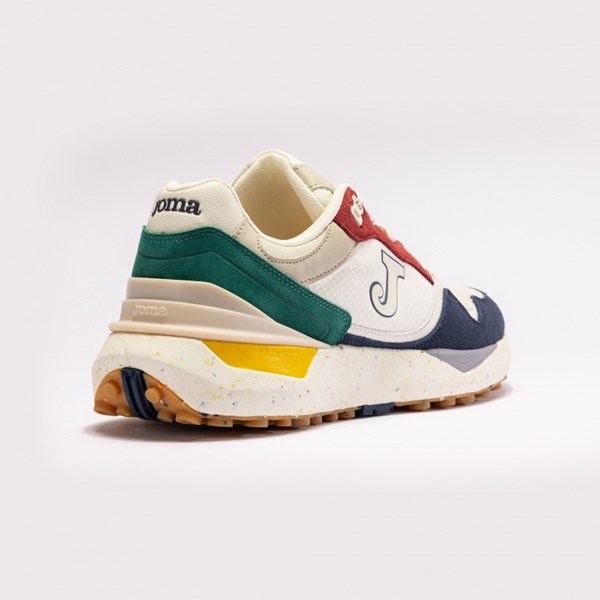 Erkek Günlük Giyim Ayakkabısı C.3080 MEN 2402 BEIGE MARINO ROJO VERDE Ürün Kodu: C3080S2402-188