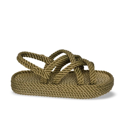 Kadın Terlik Sandalet & Deniz Ayakkabısı BODRUM PLATFORM HALAT SANDALET Ürün Kodu: K.BODRUM-5201