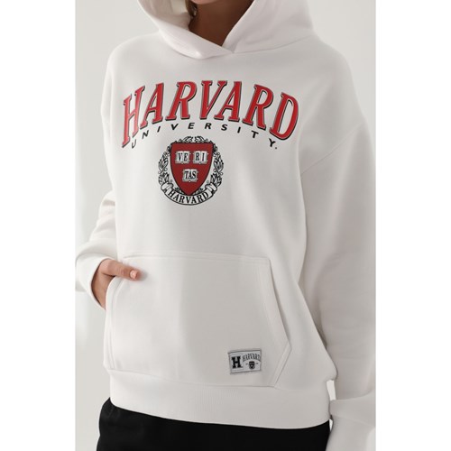 Kadın Sweatshirt HARVARD Eşofman Üst Sweatshirt Ürün Kodu: L1624-KREM