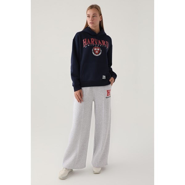 Kadın Sweatshirt HARVARD Eşofman Üst Sweatshirt Ürün Kodu: L1624-LACİVERT