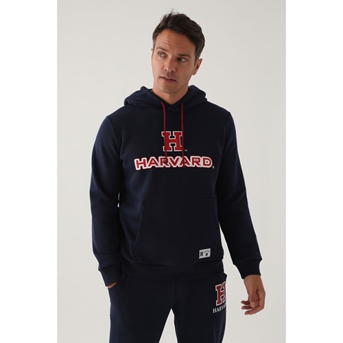 Erkek Sweatshirt HARVARD Eşofman Üst Sweatshirt Ürün Kodu: L1651-LACİVERT