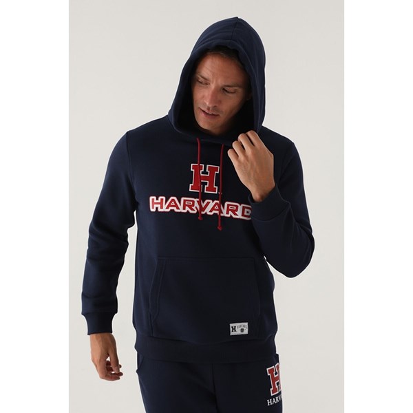 Erkek Sweatshirt HARVARD Eşofman Üst Sweatshirt Ürün Kodu: L1651-LACİVERT