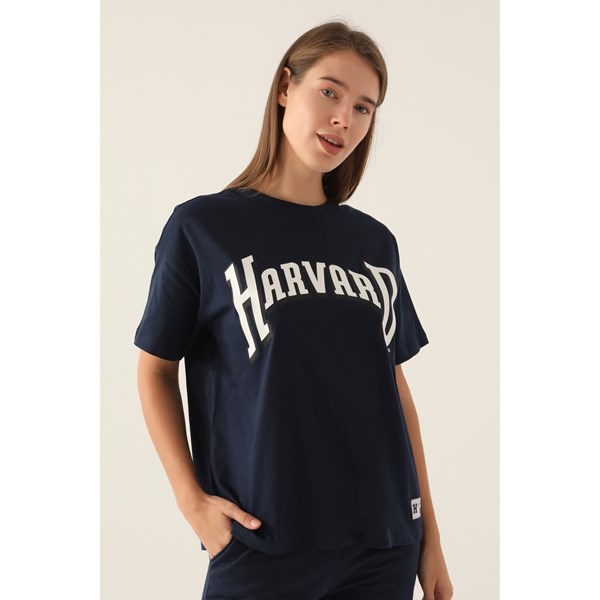 Kadın T-shirt HARVARD KADIN TEK ÜST Ürün Kodu: L1730-V1